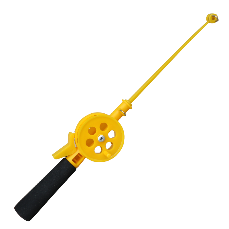 pesca fishing pole Plastic mini fishing rod for winter fishing