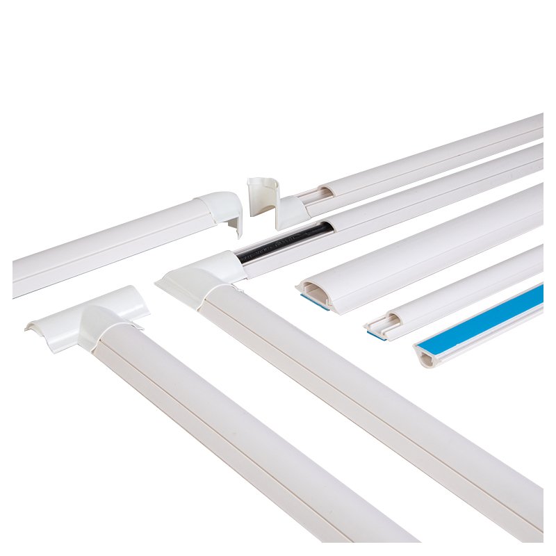 Cord Cover On-Wall Raceway Kit 100X100 PVC Cable Trunking