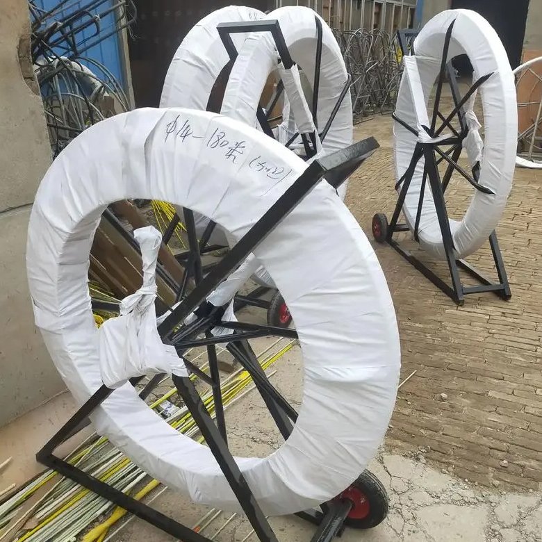 FRP/GRP fiberglass wire cable push rod reel cable rodder duct rod