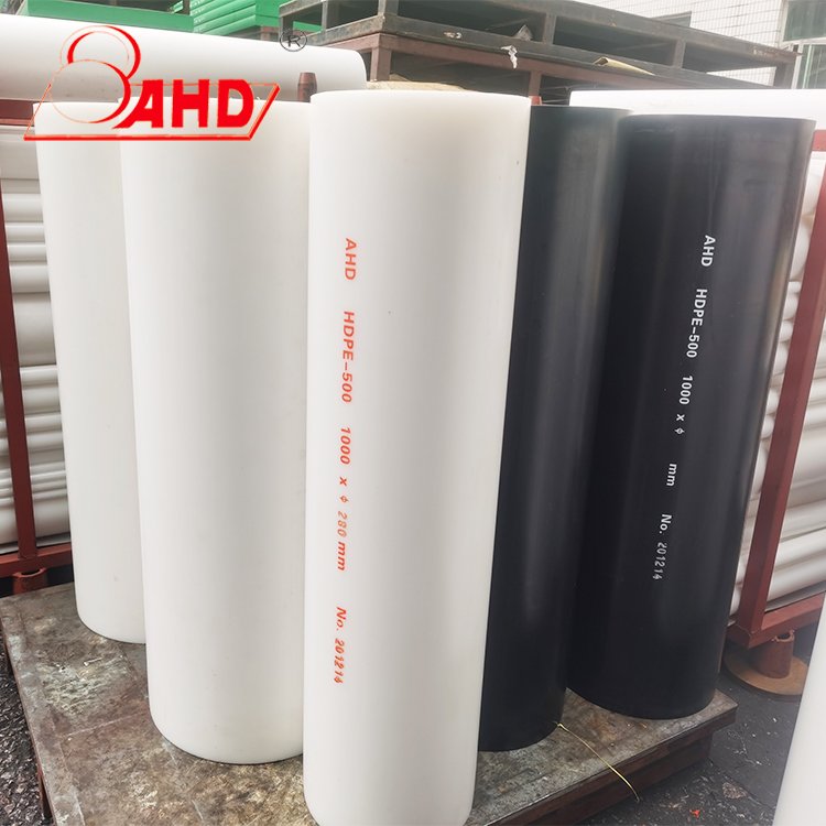 HDPE 500 rod white black green blue Polyethylene plastic rod stick bar