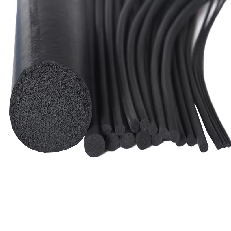 Professional Factories Sales Various Types Of Rubber Products Epdm Foamed Curve Rubber Strips