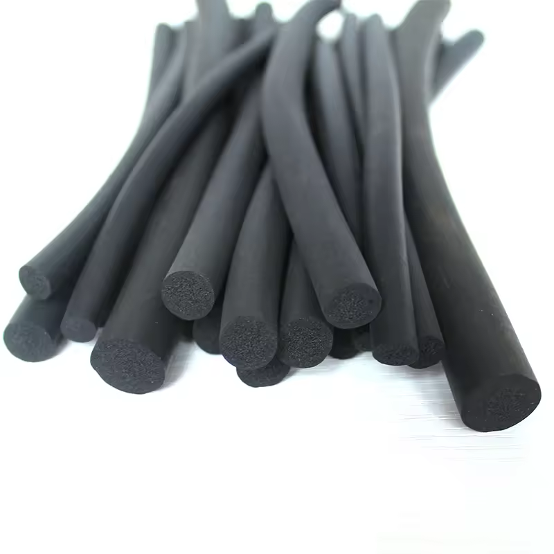 Professional Factories Sales Various Types Of Rubber Products Epdm Foamed Curve Rubber Strips