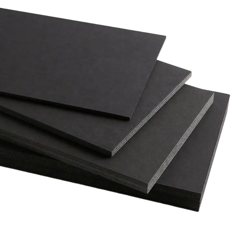 Square flame retardant heat insulation oil resistant shock sealing rubber foam pad sponge foam rubber sheet for wet floor