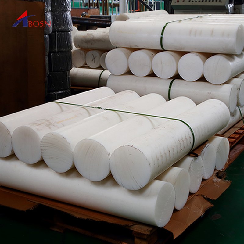 Natural plastic UHMWPE Solid round Bar/HDPE Solid Bar /Polyethylene Rod