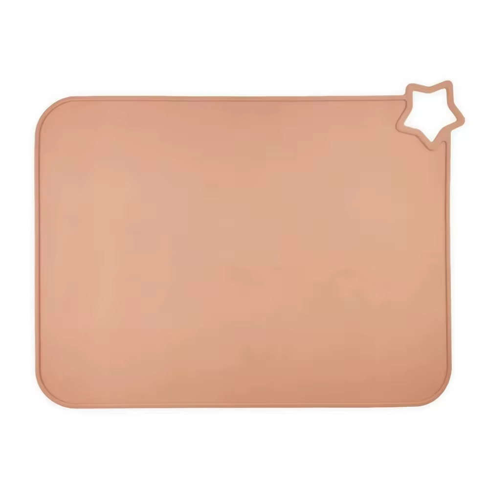 Silicone Placemats For Children and Infants, Food Grade Feeding Table Mats, Food Grade Anti-scalding and Anti-slip Mats