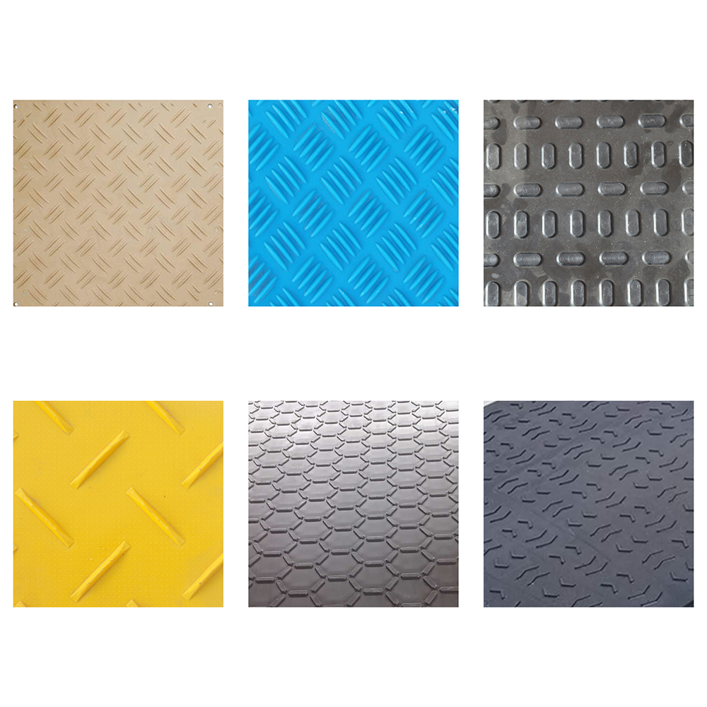 HDPE Composite Overlapping Interlocking Rig Road Mat Durabase Oil Field Temporary Ground Protection Mat