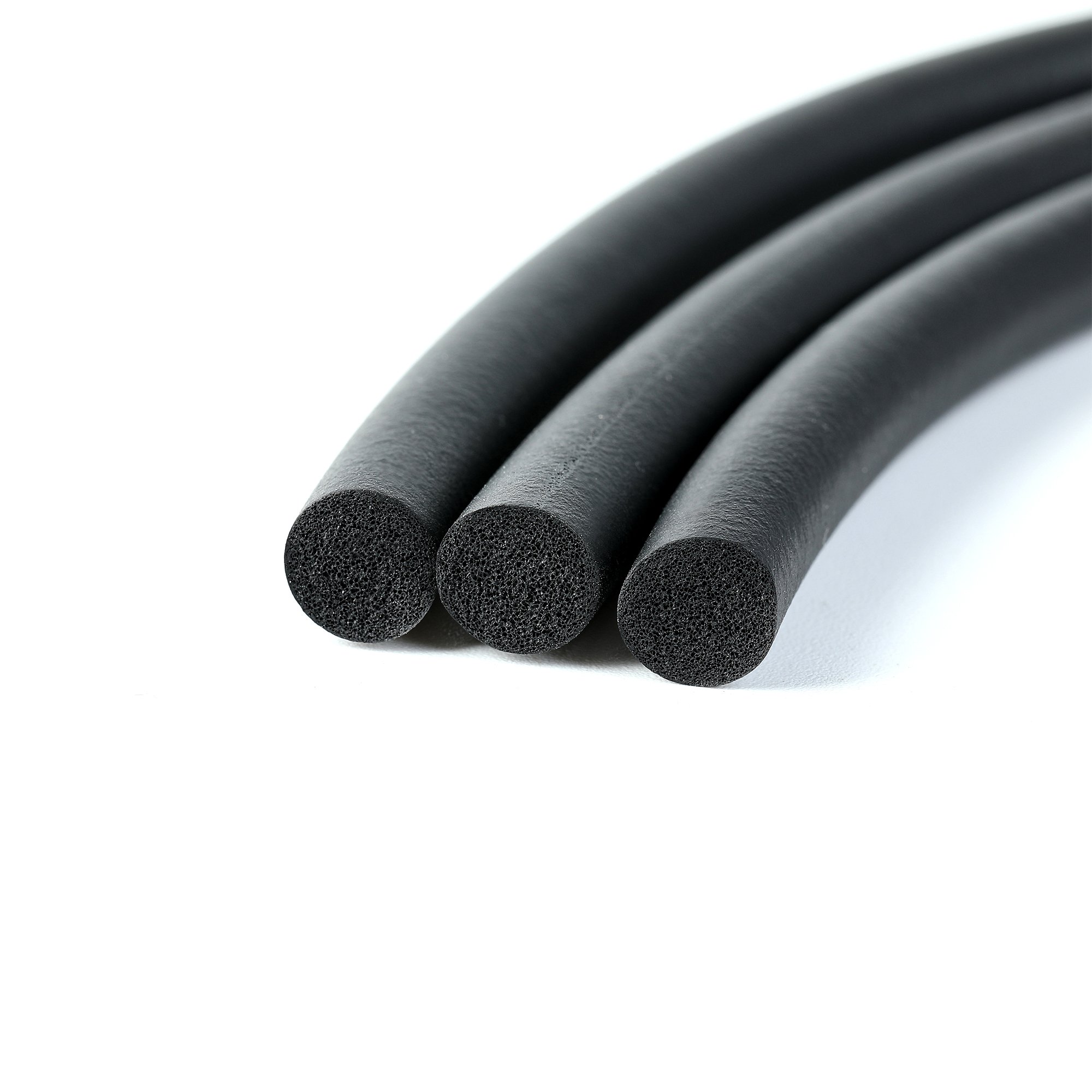 Insulation EPDM Rubber Round Sponge Cord Closed Cell Sponge EPDM Rubber Cords