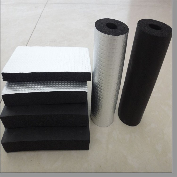 Factory Directly Supply Fire-Proof Nitrile Foam Aluminum Foil Rubber Plastic Insulation Board
