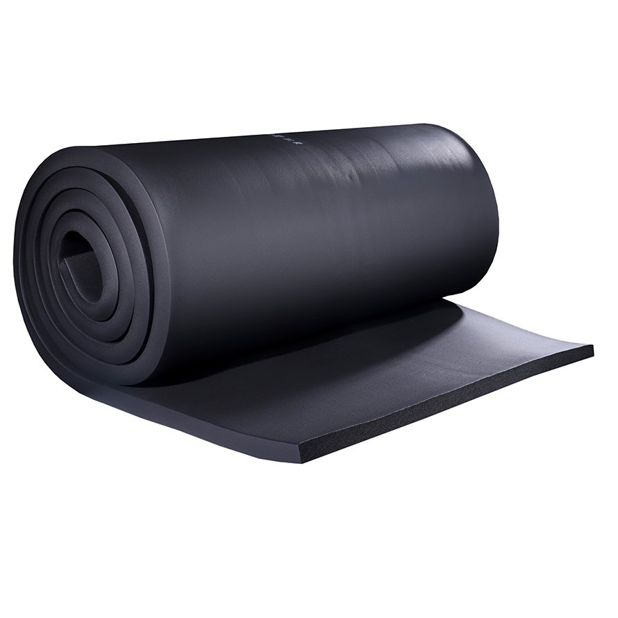 nbr heat insulation elastomeric nitrile rubber sheet roll closed cell thermal insulation foam board Rubber Foam Sheet