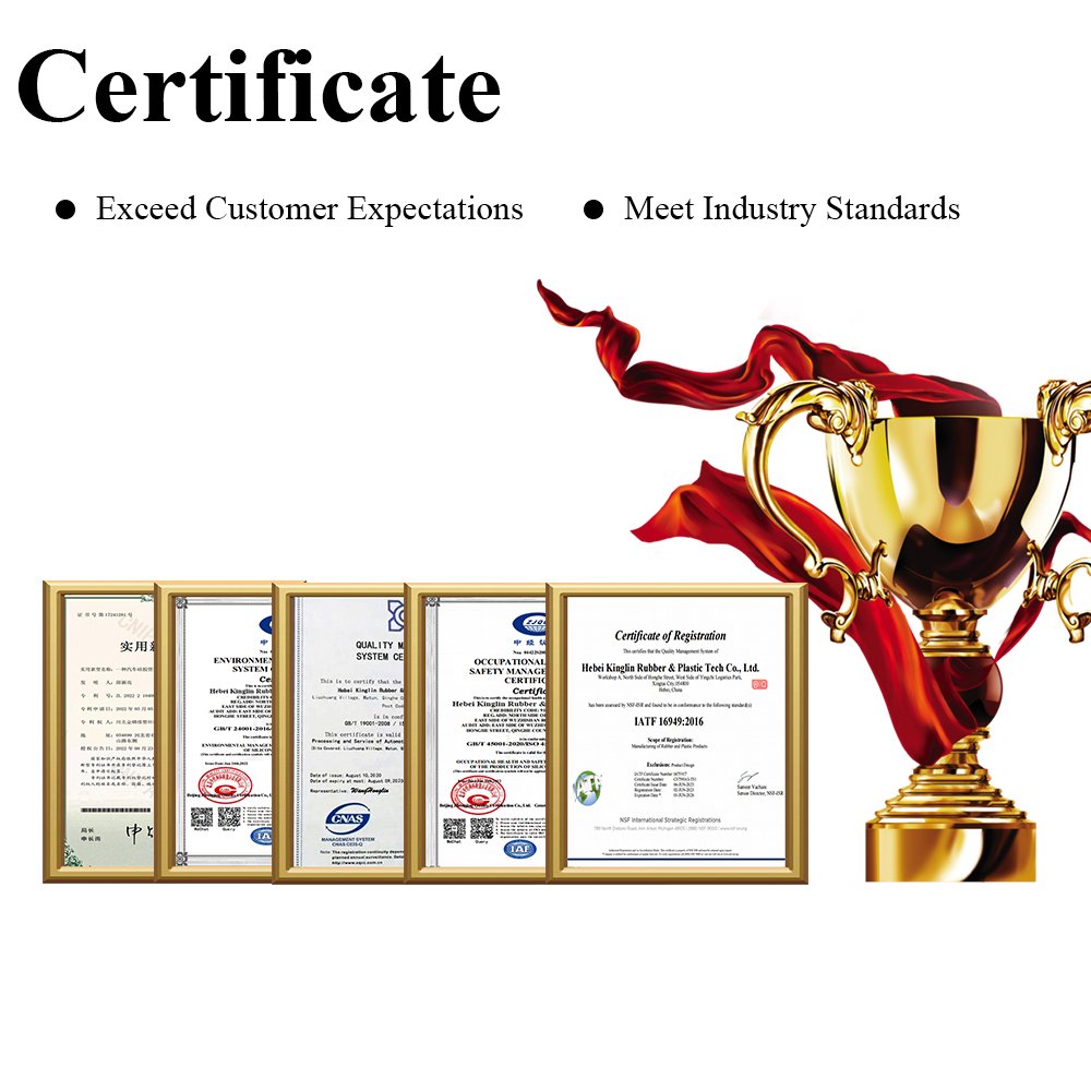 Kinglin Custom car Door Rubber Sealing Strip EPDM water Window Door Seal Rubber Weather Strip