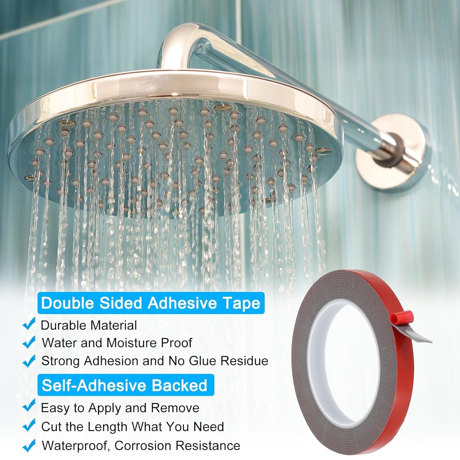 Customized 1mm Double Side Acrylic Foam Mounting Adhesive Tape For Mounting and Bonding Tape