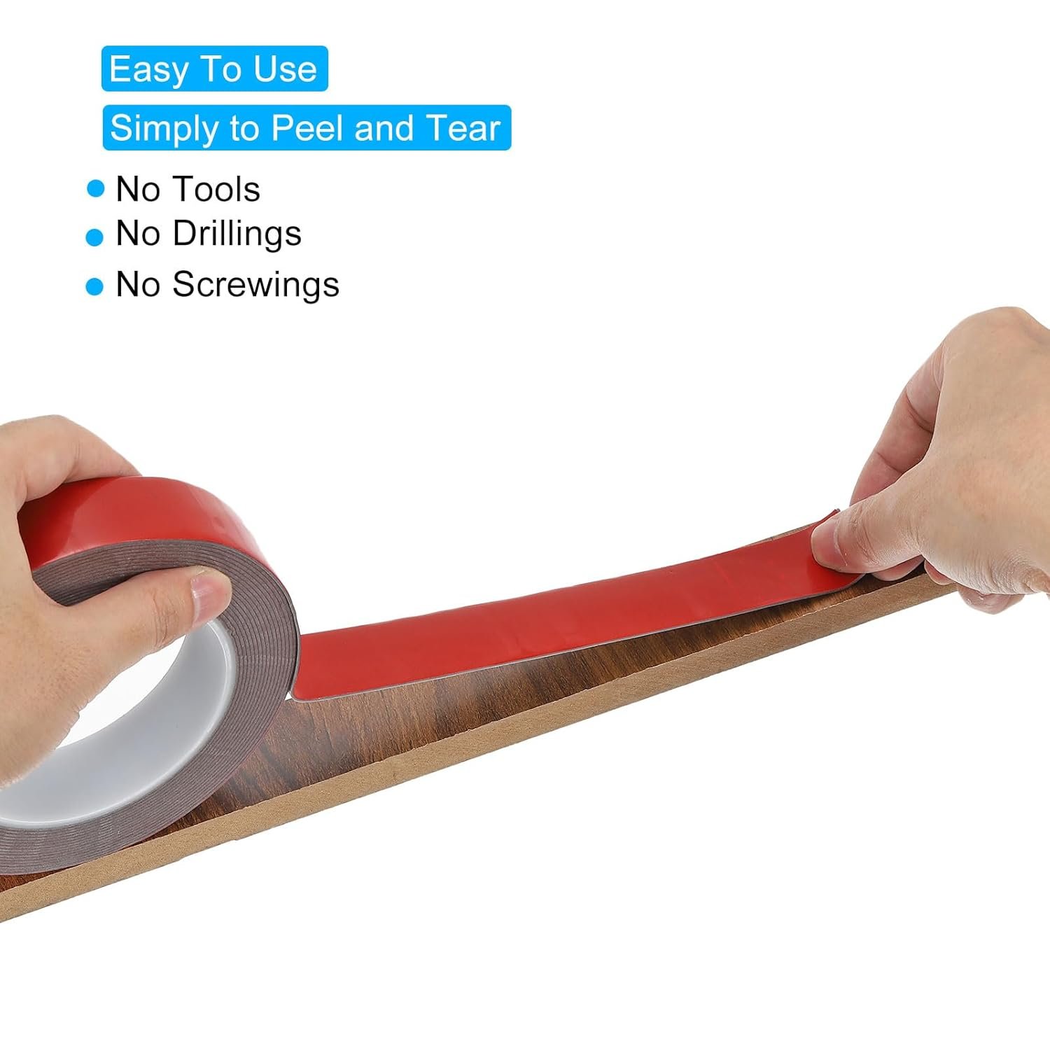 Customized 1mm Double Side Acrylic Foam Mounting Adhesive Tape For Mounting and Bonding Tape