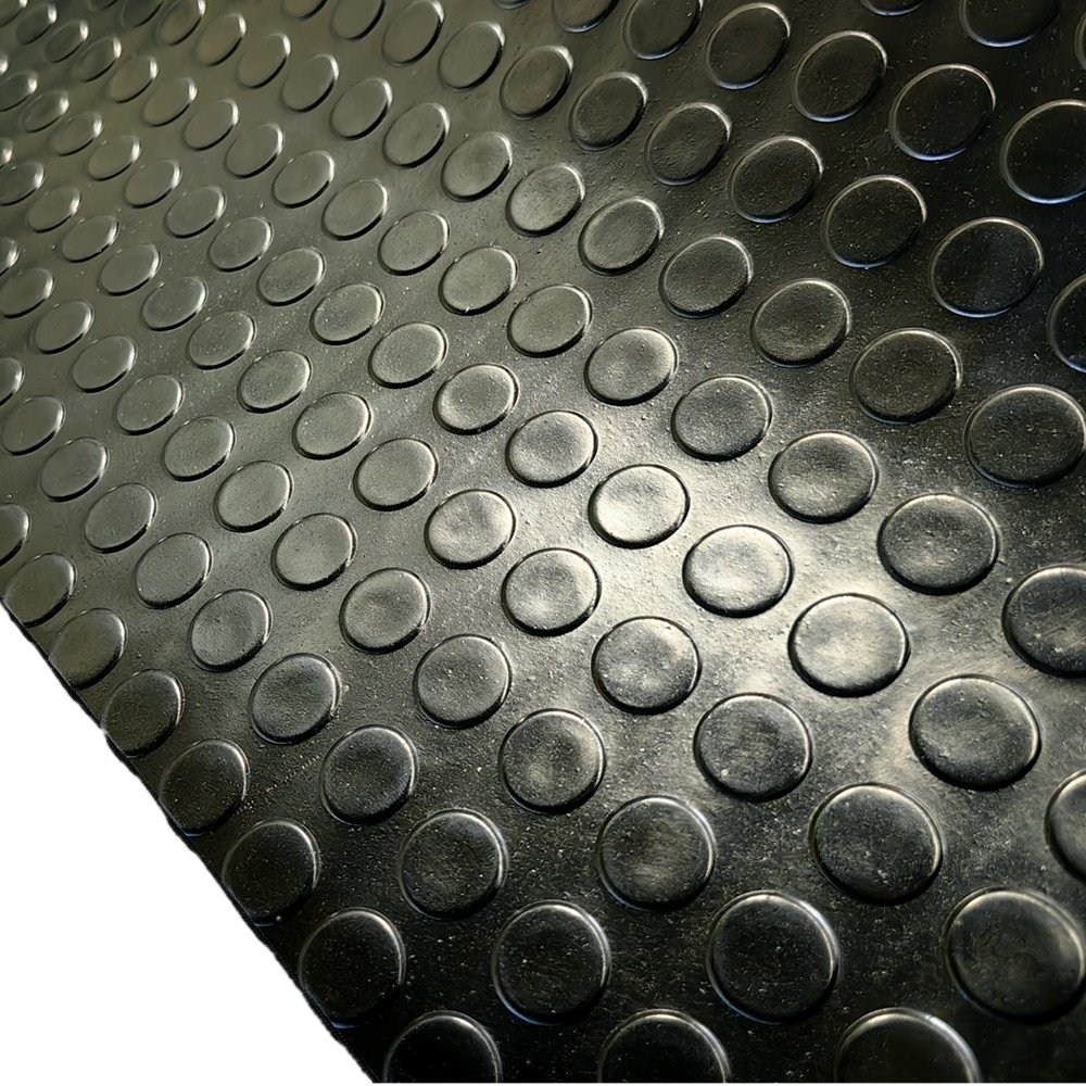 High Quality Coin Pattern Rubber Sheet Rolls Garage Floor Tiles Indoor Workshop Rubber Flooring Mat For Workshop