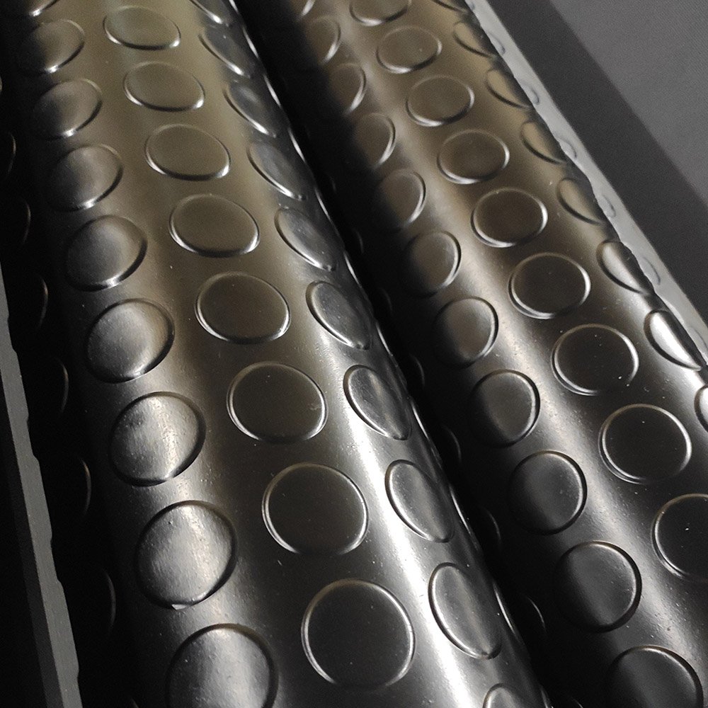 High Quality Coin Pattern Rubber Sheet Rolls Garage Floor Tiles Indoor Workshop Rubber Flooring Mat For Workshop