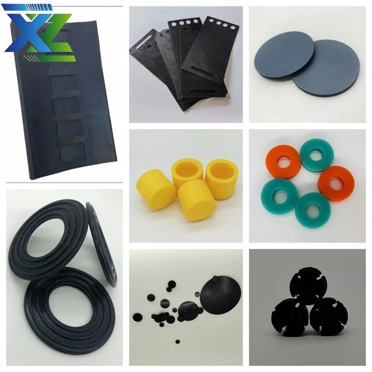 Molded Products and Parts Fkm Silicone Rubber Part NBR Rubber High Quality Customize Silicone Black Moulding Nonstandard
