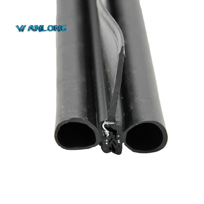 U Channel Black Molding Rubber Edge Trim Seal for Car Lok Van Truck Boat Door