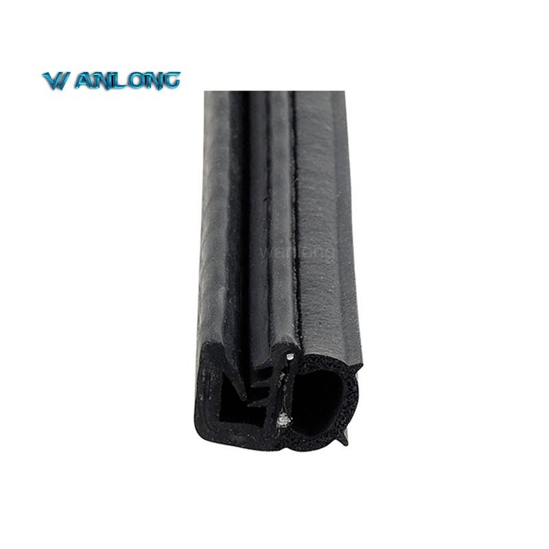 U Channel Black Molding Rubber Edge Trim Seal for Car Lok Van Truck Boat Door