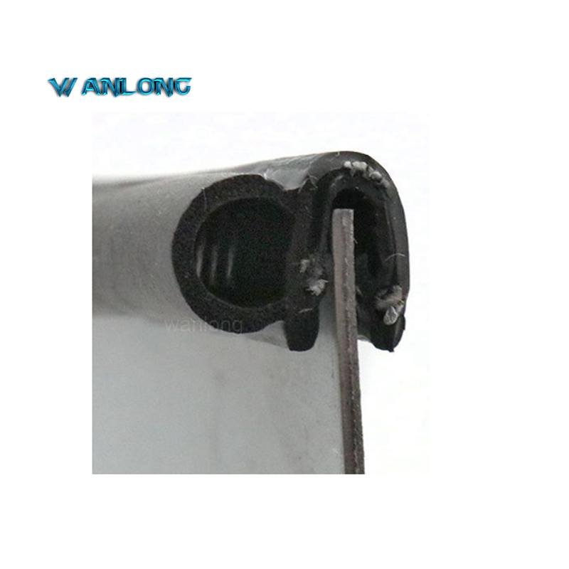 U Channel Black Molding Rubber Edge Trim Seal for Car Lok Van Truck Boat Door