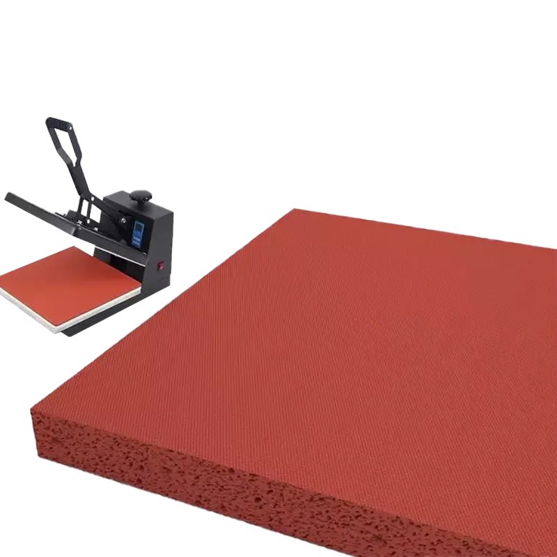 Shock Absorption Buffer Fire-resistant Sponge Silicone Rubber Foam Sheet Used In Hot Pressing Machines