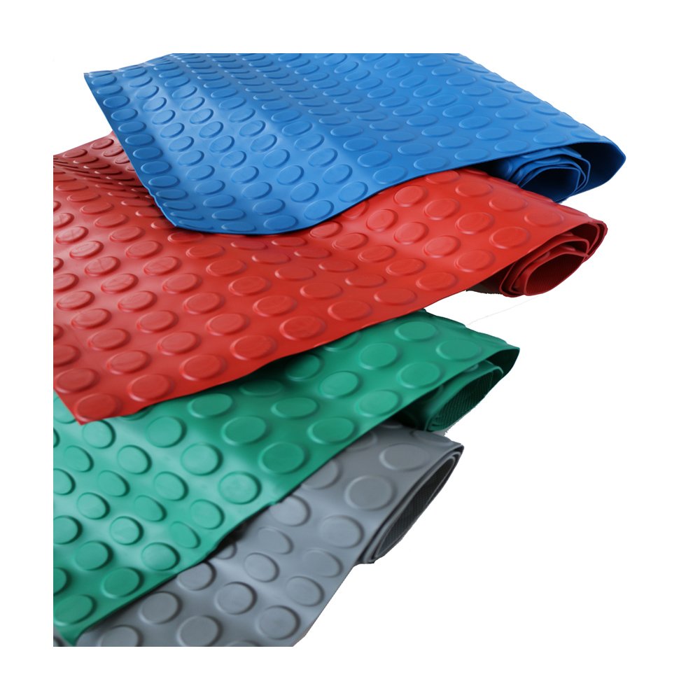 width of 1.5 meters color options thickness customizable rubber anti slip floor mat