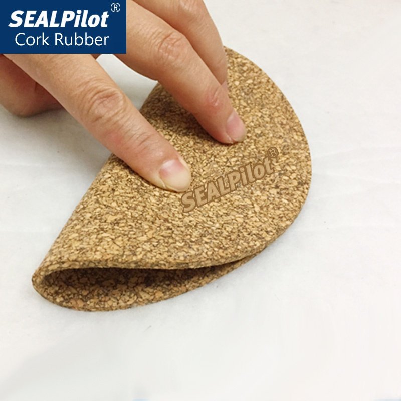 NBR, CR superior sealing cork rubber sheet, cork rubber gasket by 1/16", 1/8" thickness