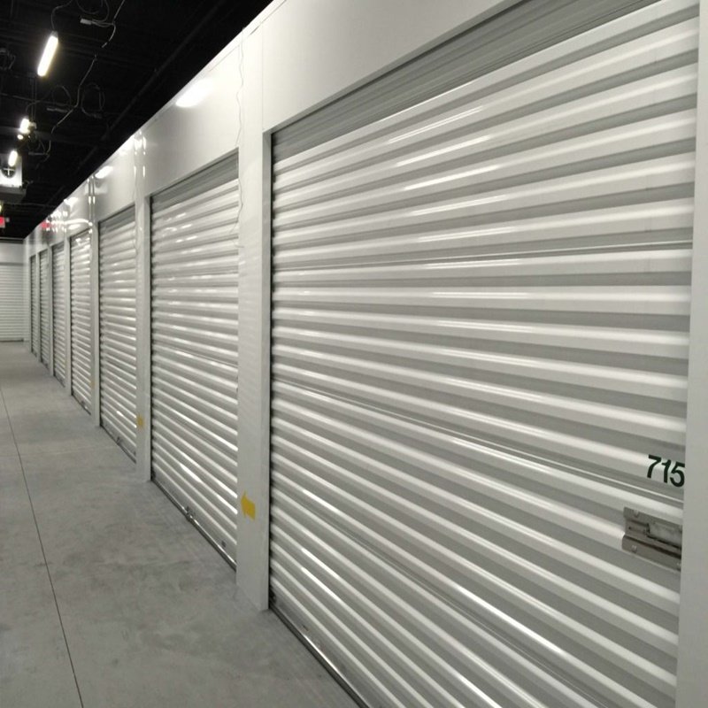 Modern Australian style automatic steel roll up garage doors