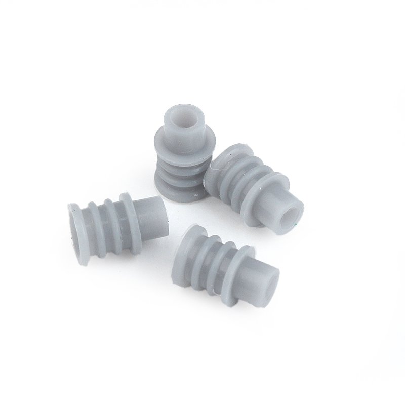 963530-1Grey Silicone Rubber Automotive Wire Seal