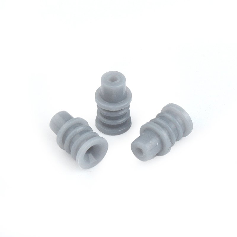 963530-1Grey Silicone Rubber Automotive Wire Seal