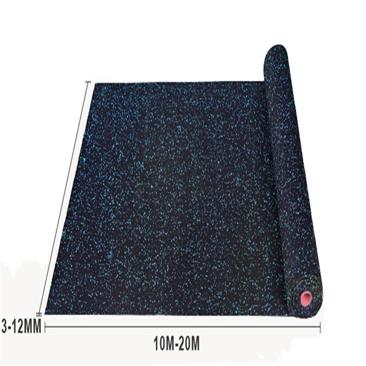 rubber sheet roll for gym sports equipment rubber mat