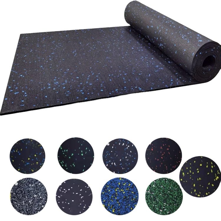 rubber sheet roll for gym sports equipment rubber mat