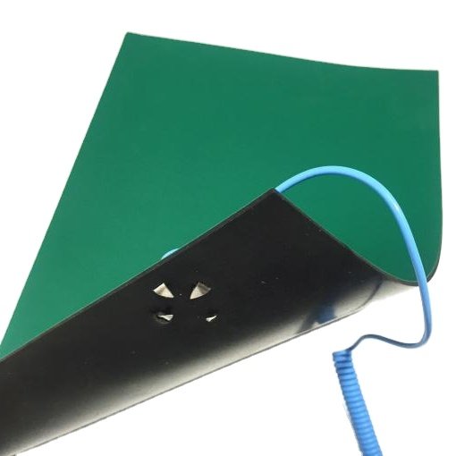 ESD Mat Roll Antistatic Rubber Sheet ESD Table Mat 2mm, 3mm thickness Bench Grounding Mat Earthing