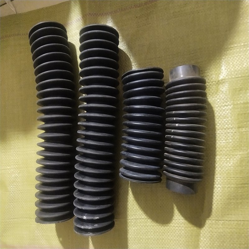 Cylinder Type Flexibility Dust Cover Rubber Bellow Custom Cutting Service for Polish Rod & Threaded Rod