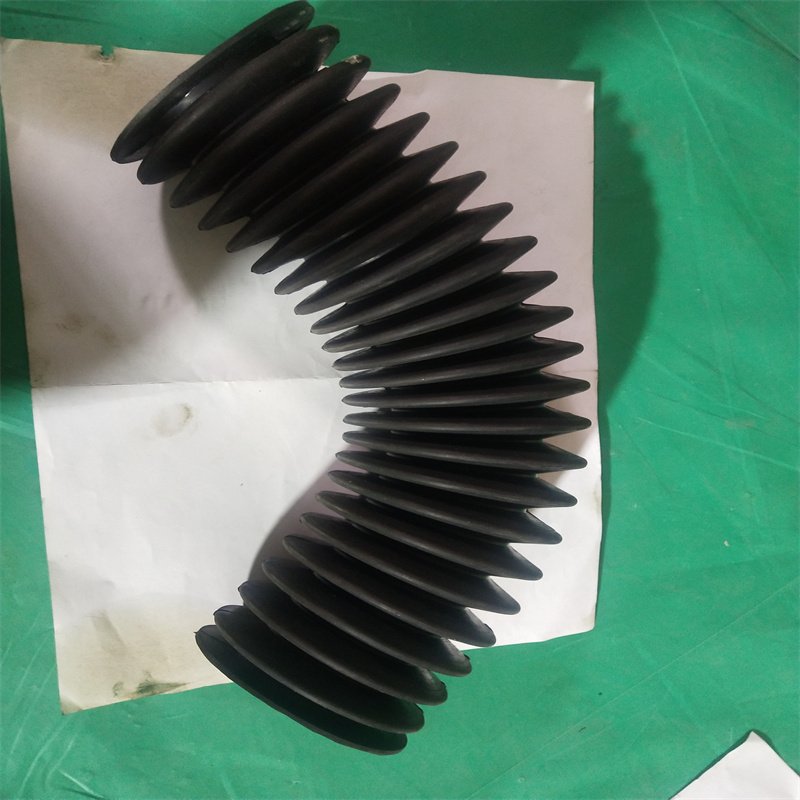Cylinder Type Flexibility Dust Cover Rubber Bellow Custom Cutting Service for Polish Rod & Threaded Rod