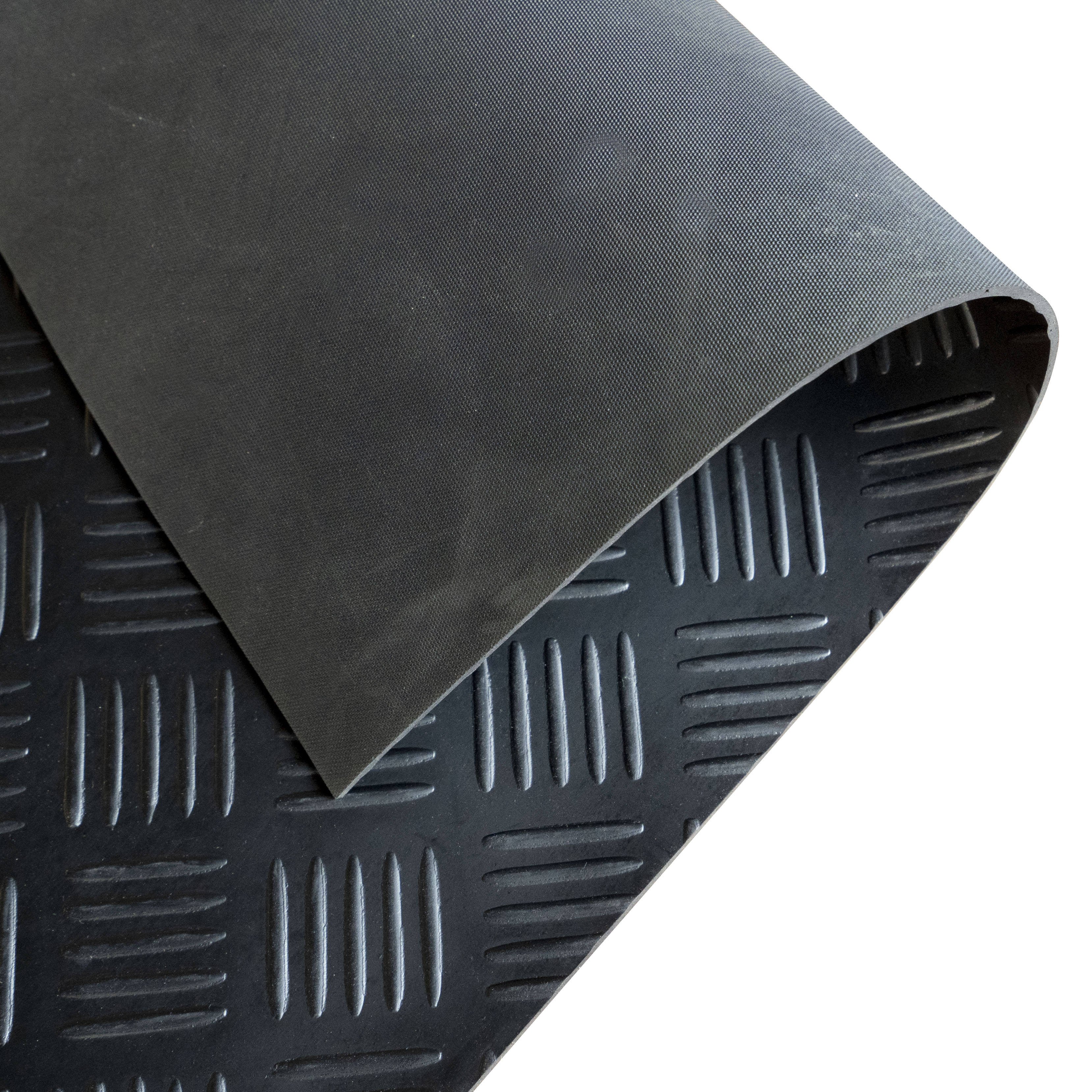Truck Bed Rubber Sheet 5mm Thick Garage Floor Mat Roll Type with Custom Cutting & Moulding Services