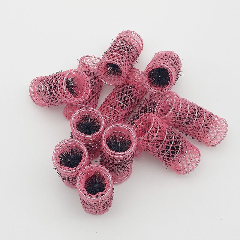Factory whole sale Hot selling plastic hair wave roll ellipse tool beauty cosmetics hair roller rods