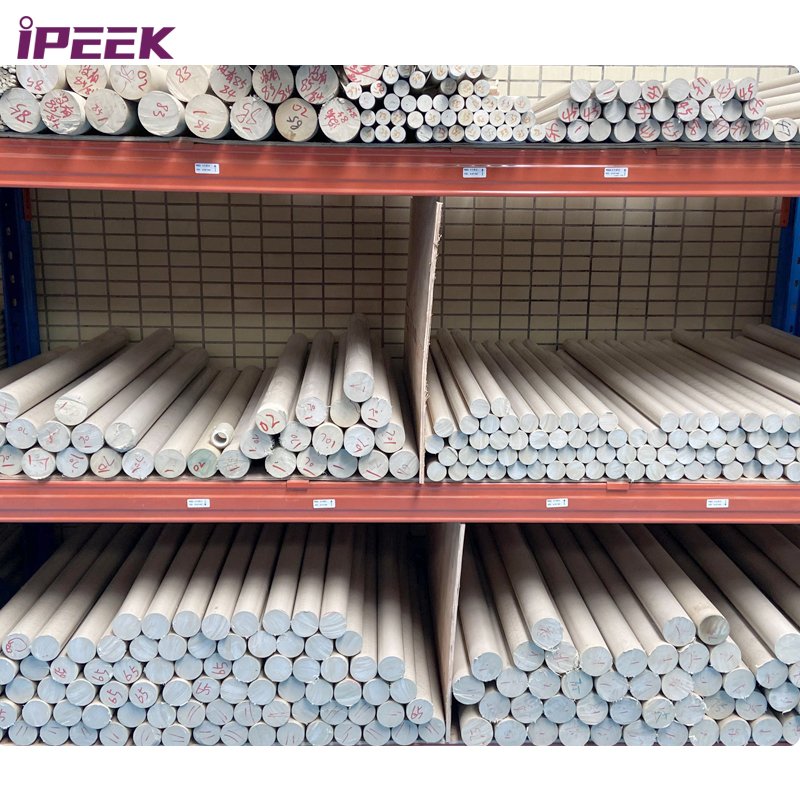 iPEEK Engineering Plastic Dia 10mm 30% Reinforced Glass Fiber Filled GF30 Peek Rod for Custom Electronic Components, Smart Robot