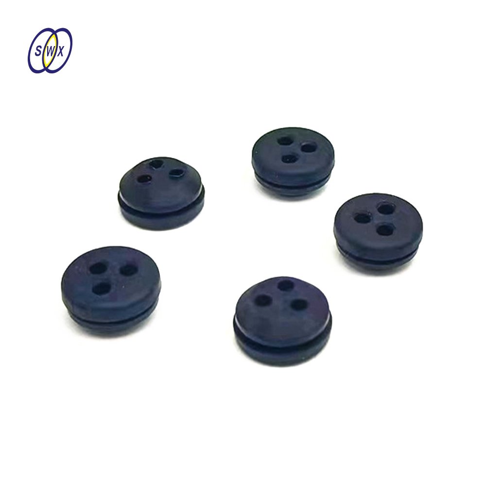 Customized Silicone EPDM Rubber Cable Grommet Waterproof Protective Antiflaming Rubber Wire Grommet
