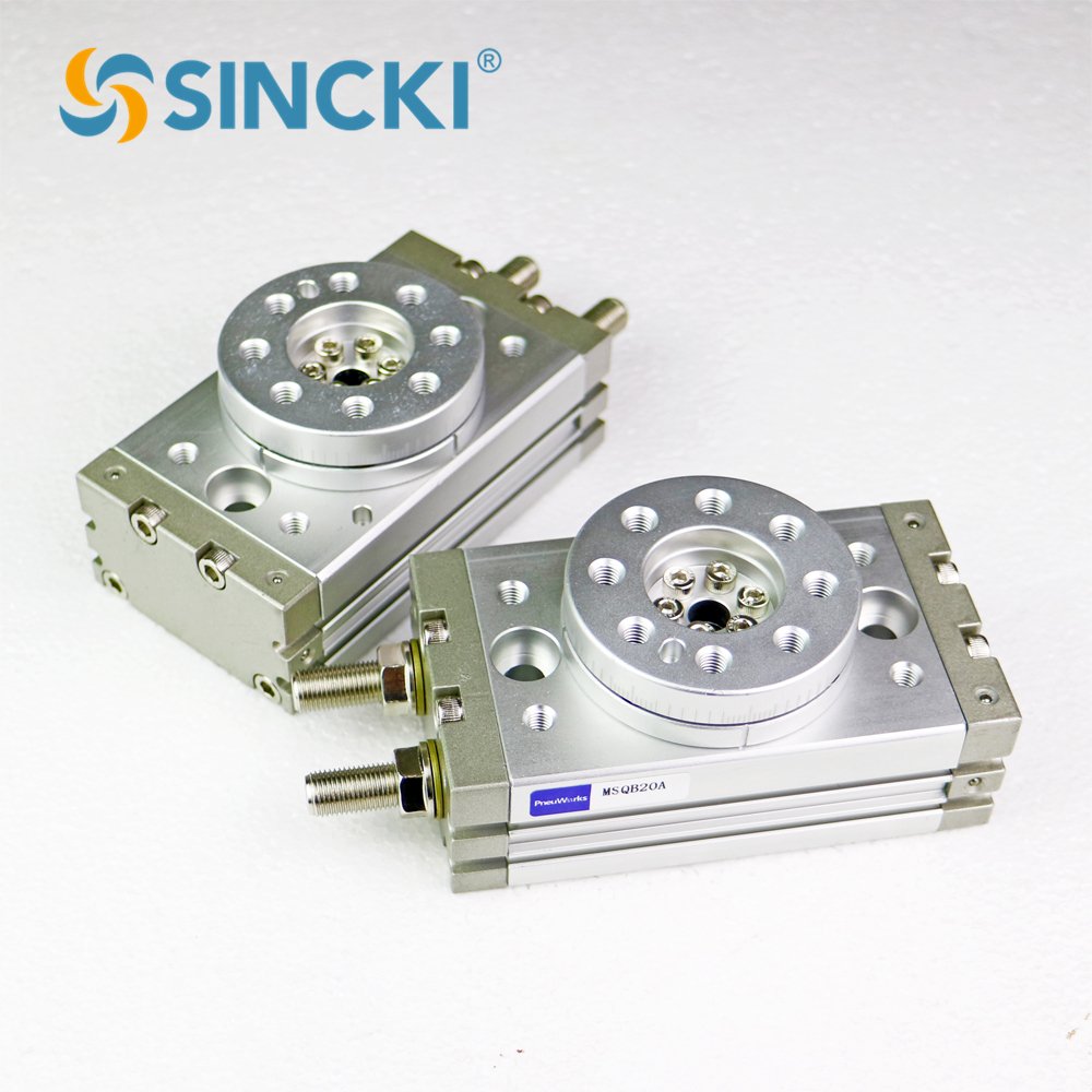 SINCKI Brand MSQ Series Pneumatic Rotary Cylinder MSQB10R Rotary Cylinder