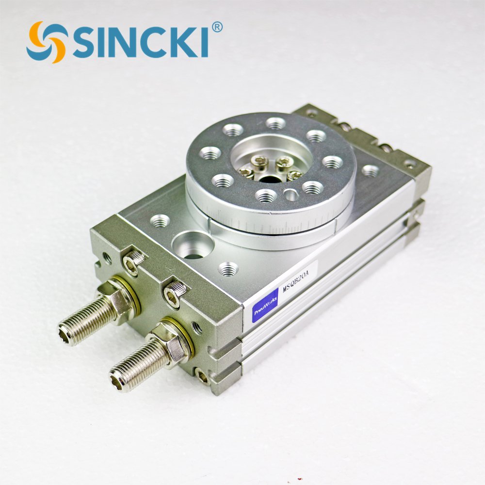 SINCKI Brand MSQ Series Pneumatic Rotary Cylinder MSQB10R Rotary Cylinder