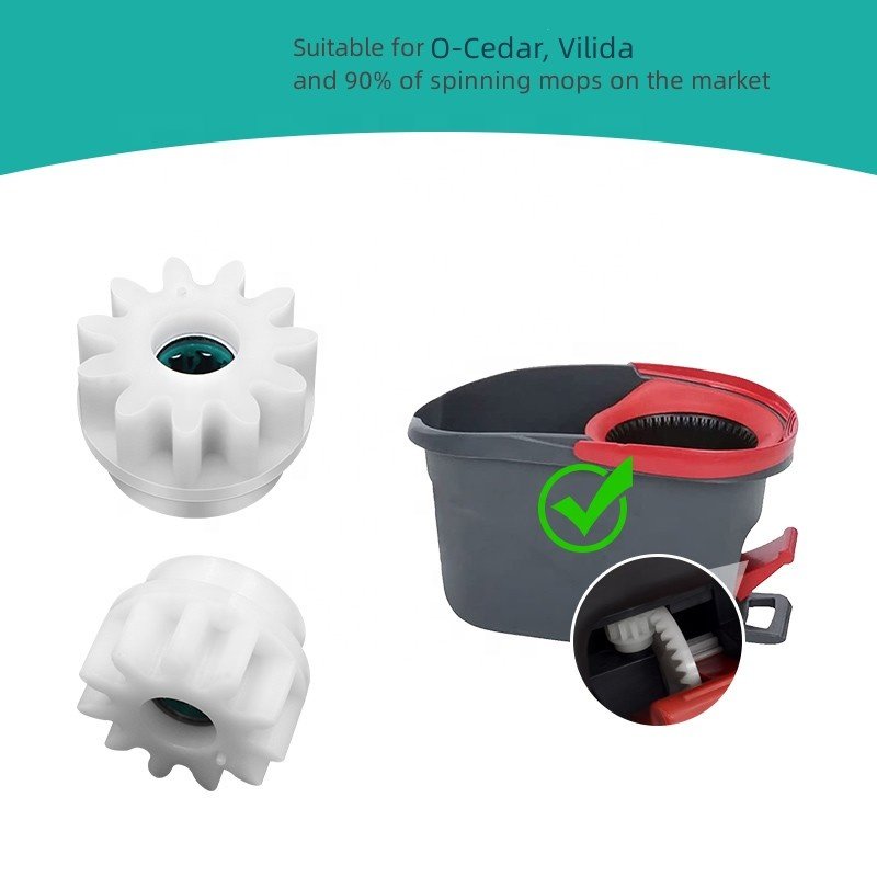 Easy Mop Pedal Broom Spin Replacement One Way Clutch Bearing Bucket Gear Sprockets Repair Fit for OCeda Velida