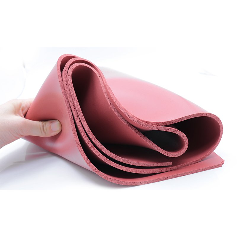 2mm 3mm 4mm 5mm Thick Heat Resistant Silicone Sponge Sheet Newly Design Closed Cell Silicone Rubber Foam Sheet