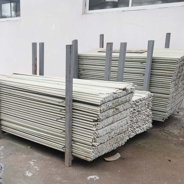 High Quality Customized Color Fiberglass Rockbolt FRP Rockbolt with Thread Applying for Nut and Plate