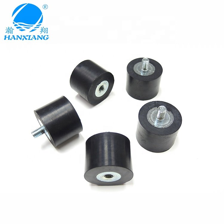 Rubber Truck Engine Mount Auto Car Generator Rubber Damper Buffers Automotive Compressor Anti Vibration Mounting Feet Pad Rubber