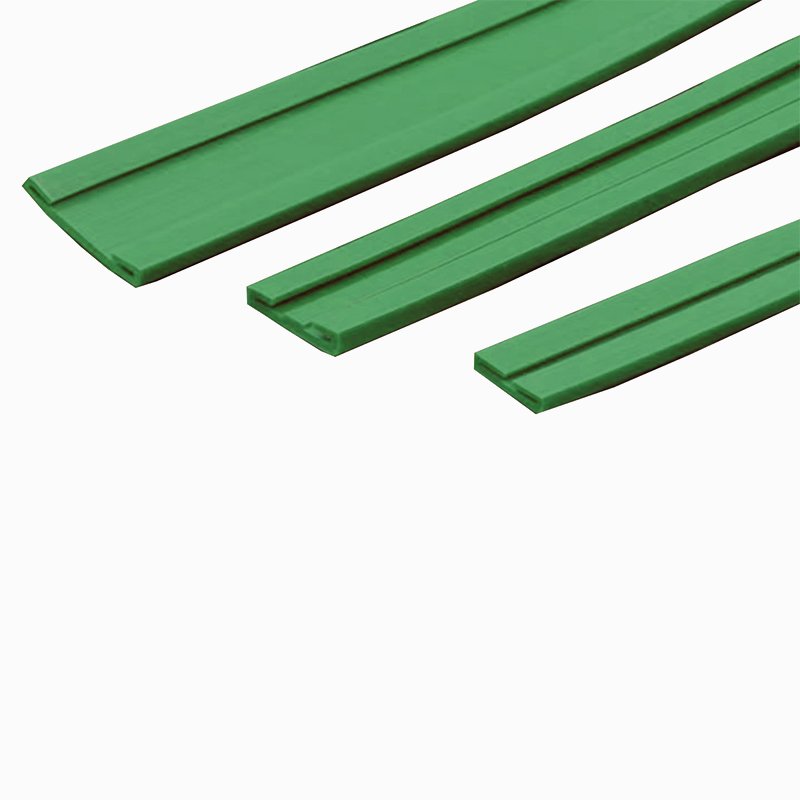 Double U-shaped customizable high and low temperature anti-collision steel pipe clip throat clip silicone sealing strip