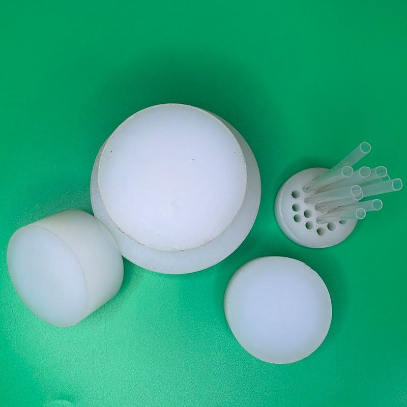 High toughness fluoroplastic injection parts PFA plastic sheet rod