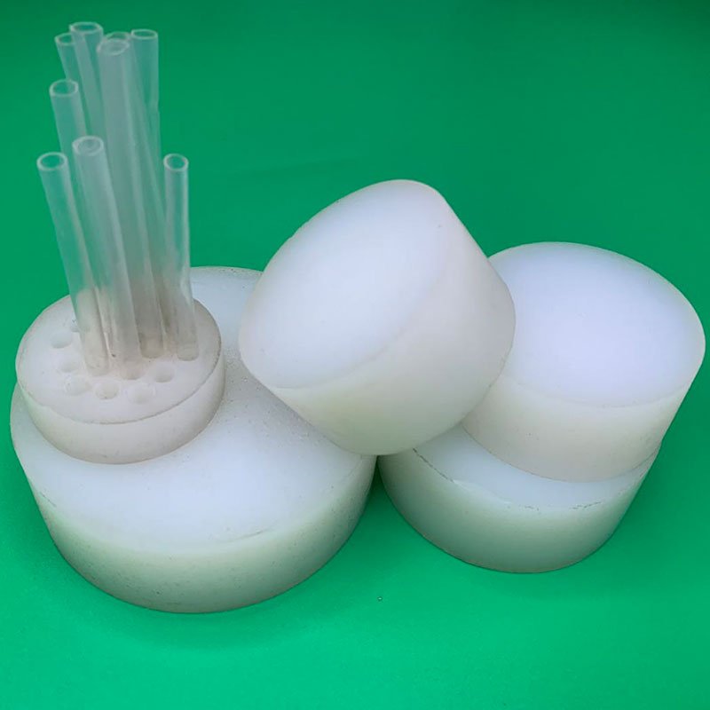 High toughness fluoroplastic injection parts PFA plastic sheet rod