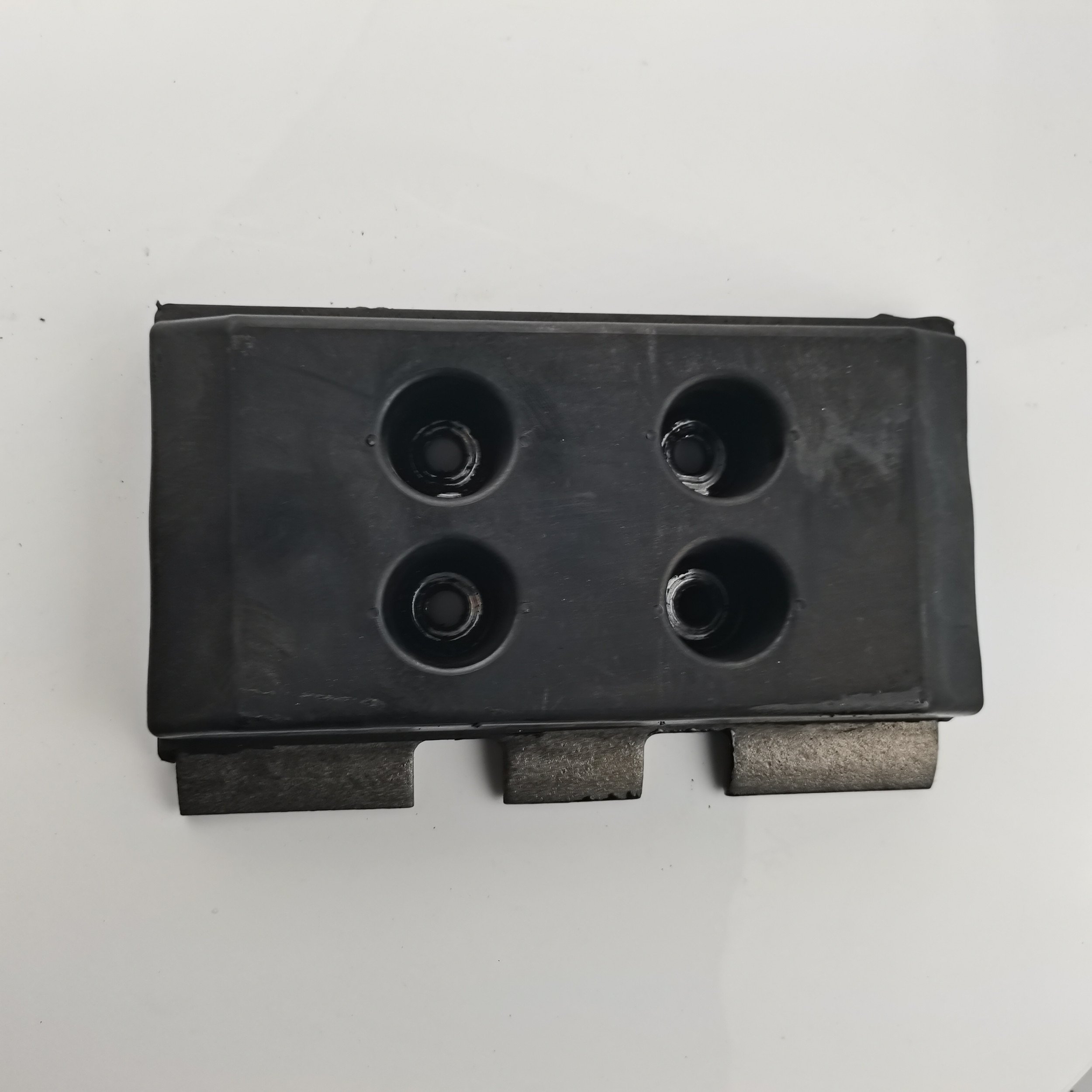 High-quality 260mm S1100-2 rubber track pad for paver with track chain bolts and nuts
