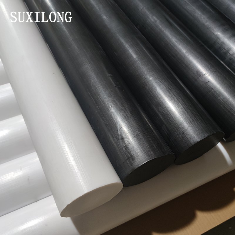 Engineering Plastic PTFE Rod High quality High Temperature Resistant ptfe rod PTFE bar Manufacturer