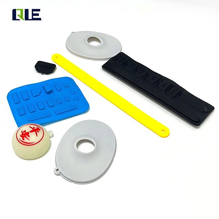 Molded silicone parts oem custom made silicone rubber keypad other rubber products