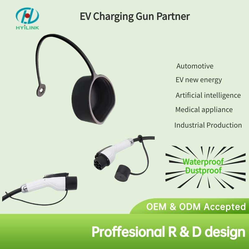 Factory Direct Supply Rechargeable EV National Standard Charging Gun with Dust Cover Sealing For Automotive Rubber Part